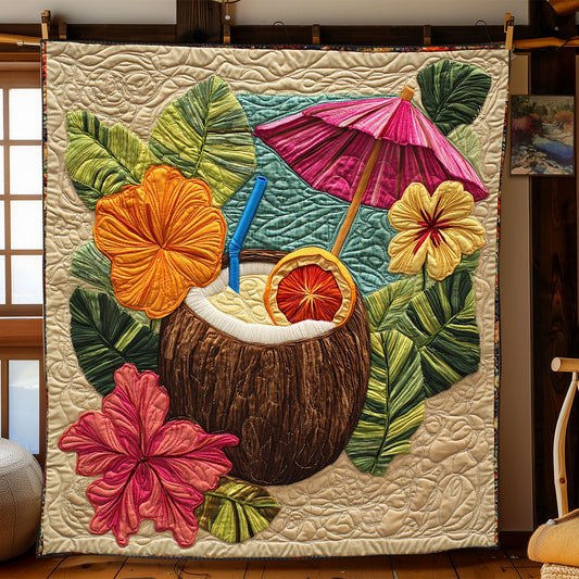 Aloha Coconut WJ2403003CL Quilt