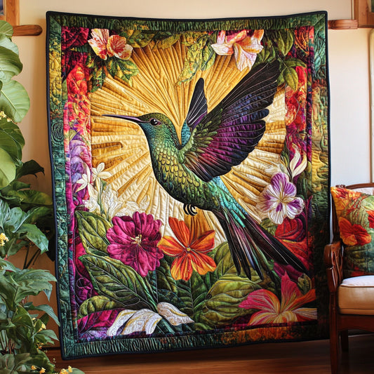 Tropical Hummingbird DH3009032CL Quilt