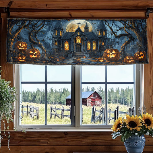Moonlit House WN2207070CL Quilted Valance