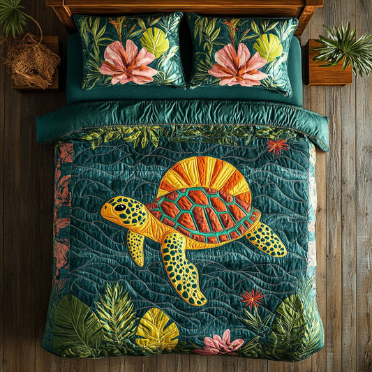 Turtle Serenity WJ1505018CL Duvet Cover Set