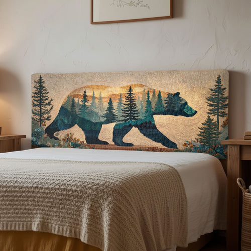 Golden Valley Bear CW2612008CL Quilted Headboard Slipcover