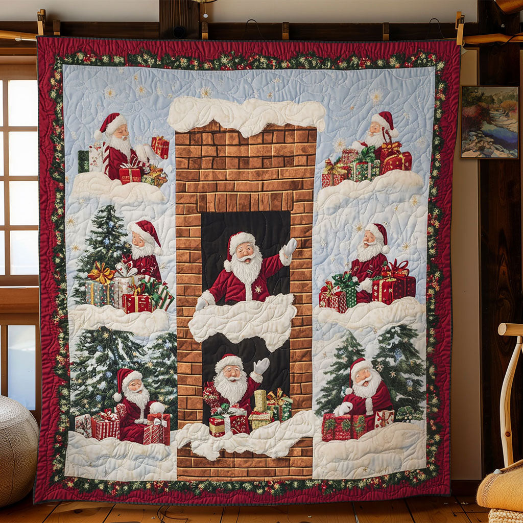 Santa Pop Moment WN1811083CL Quilt