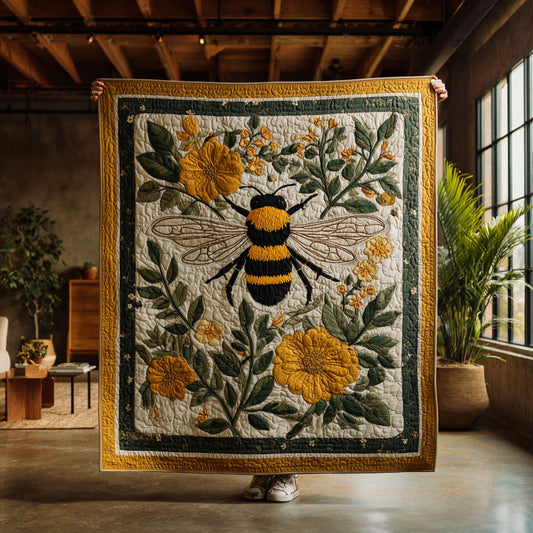 Bee Flower CW0707006CL Quilt
