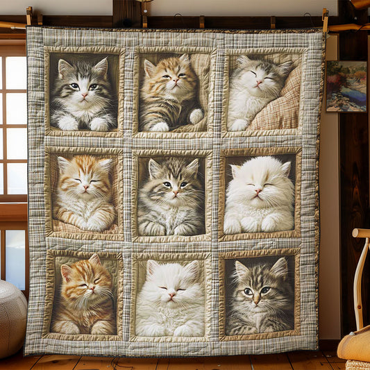 Classic Cat Portraits WN0601059CL Quilt