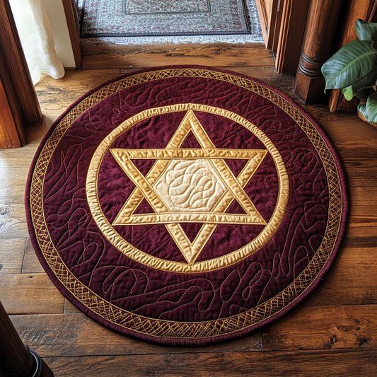 Elder Sigil CP2807049CL Quilted Round Mat