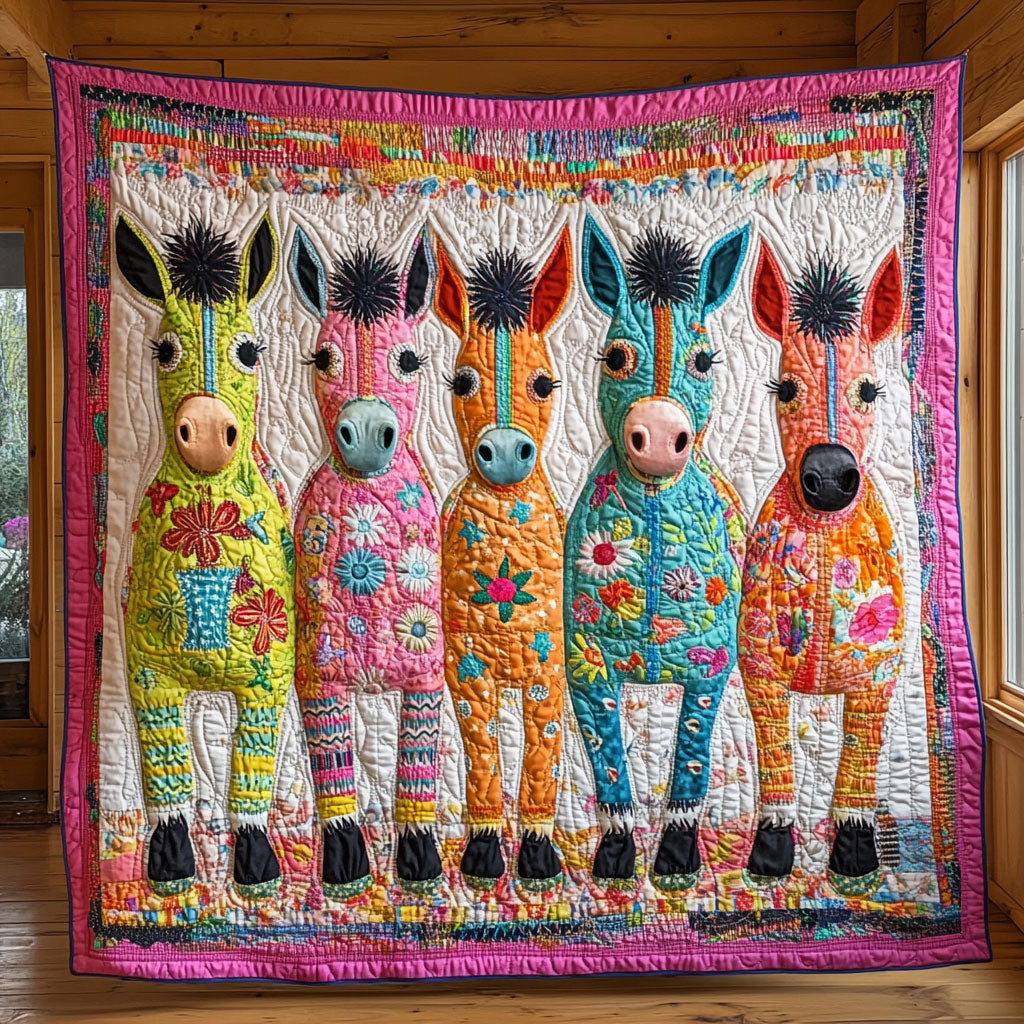 Fancy Donkey CW2508043CL Quilt