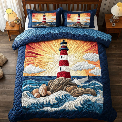 Coastal Lighthouse WJ2404009CL Duvet Cover Set