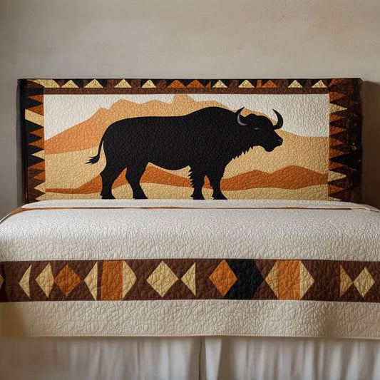 Sunland Bison WN1712030CL Quilted Headboard Slipcover