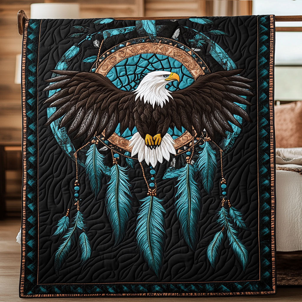 Native Eagle Dreamcatcher WY1908042CL Quilt
