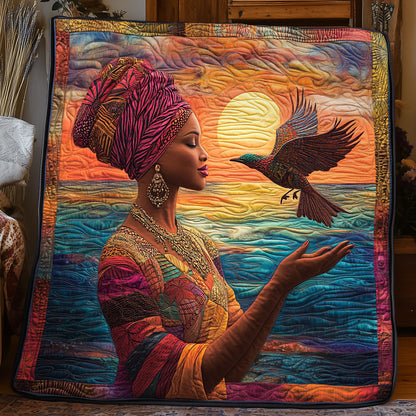 Woman African WX0406066CL Quilt