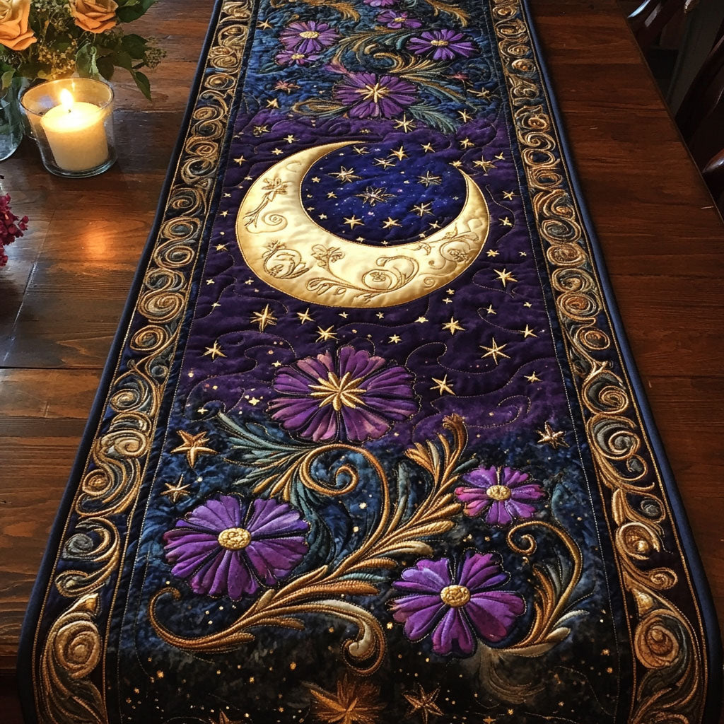 Dark Moon CM0905049CL Quilted Table Runner
