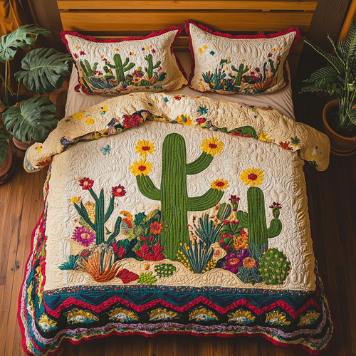 Cactus Oasis YR0901016CL Duvet Cover Set