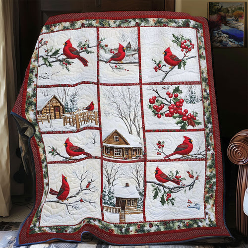 Holly Bird CP0811064CL Quilt