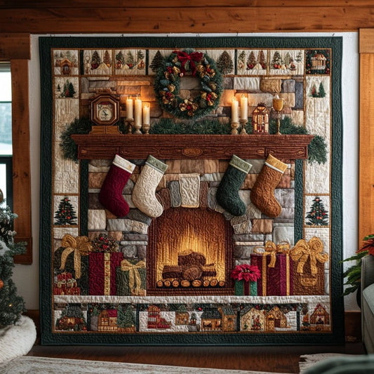 Festive Hearth CW2510016CL Quilt