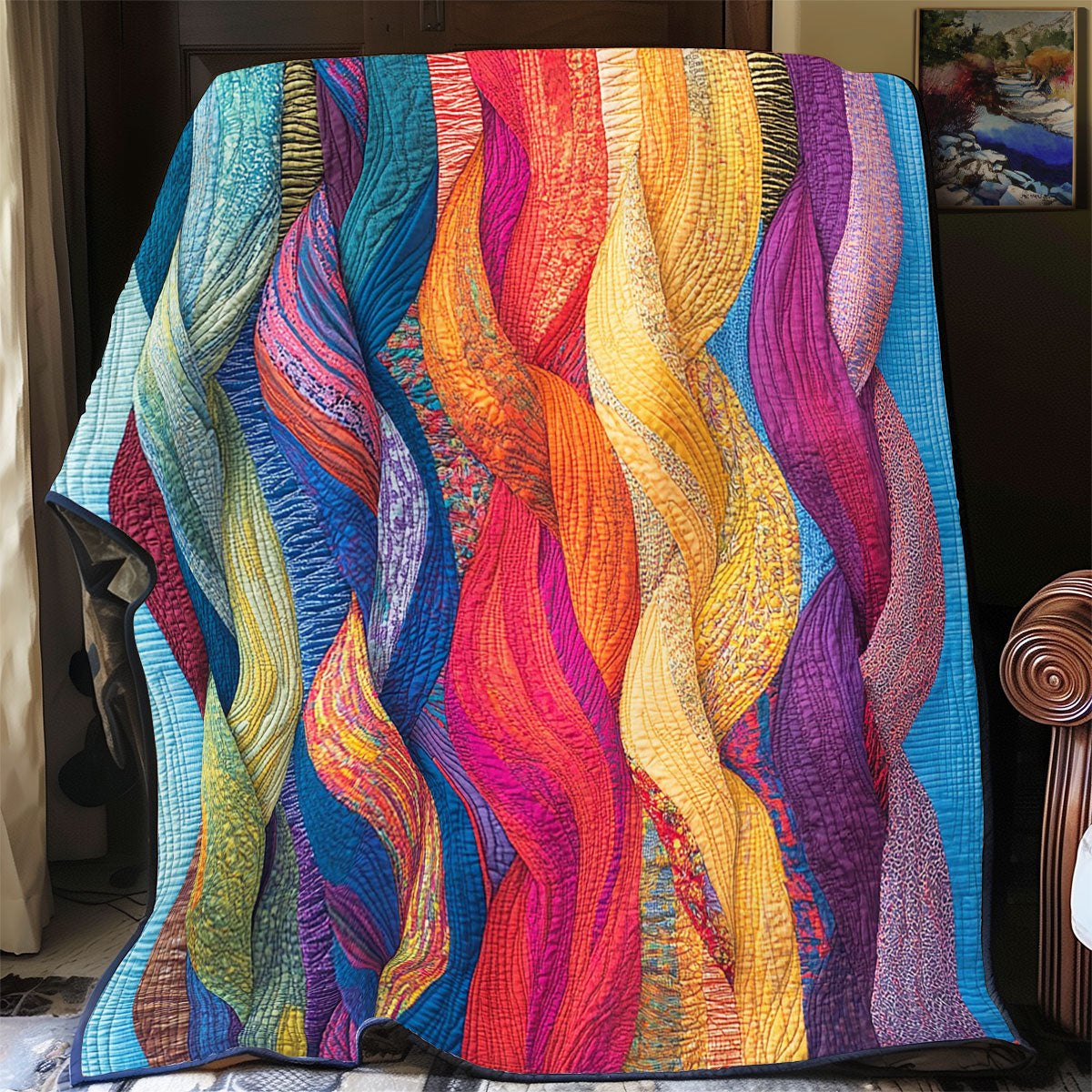 Colorful Wool WY1202087CL Quilt