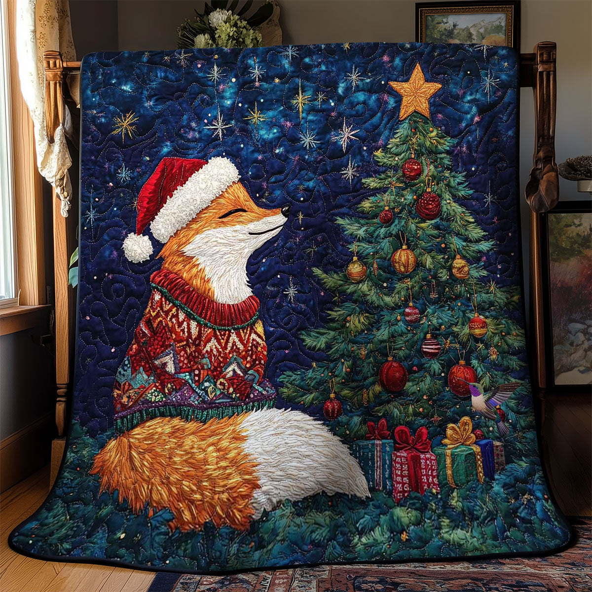 Festive Fox WN0711017CL Quilt