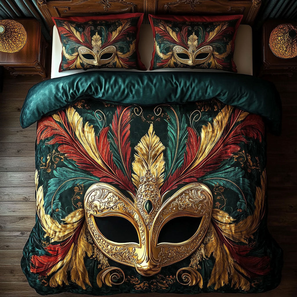 Venice Masquerade Nights WY2306041CL Duvet Cover Set