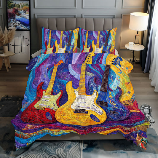 Guitar Serenade Hippie WP0412004CL Duvet Cover Set