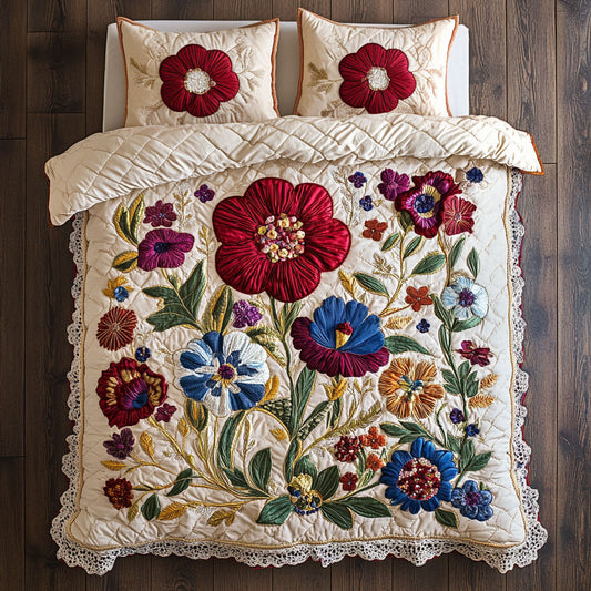 Majestic Flower WN0808055CL Duvet Cover Set