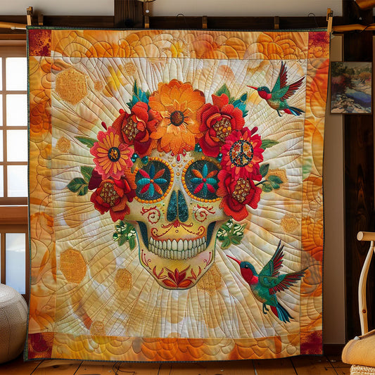 Hummingbird Skull WN3110060CL Quilt