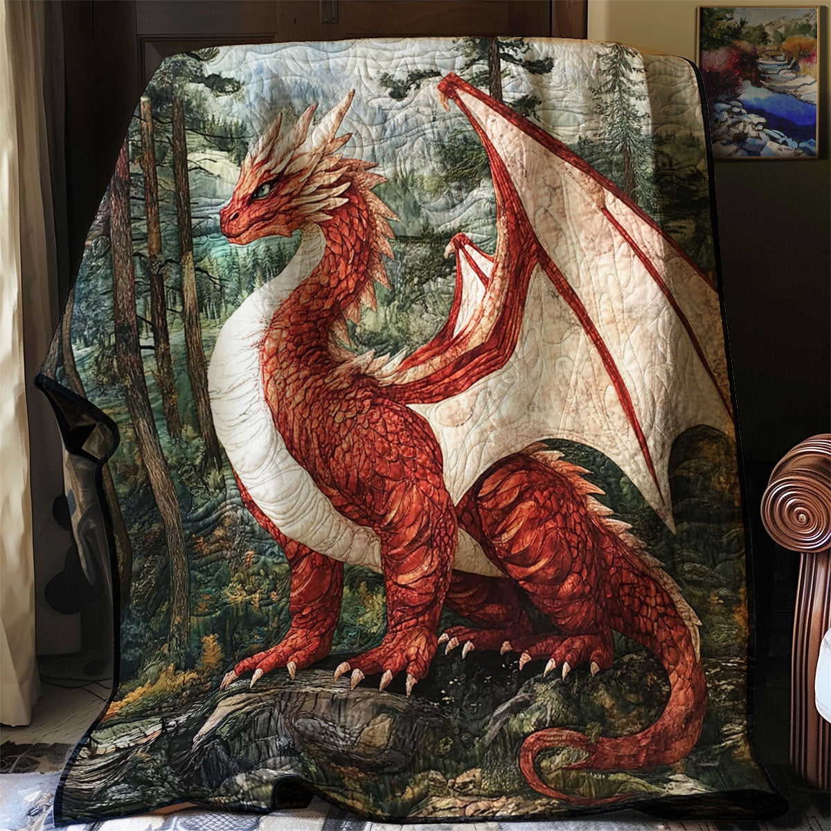 Fire Dragon WJ2403007CL Quilt
