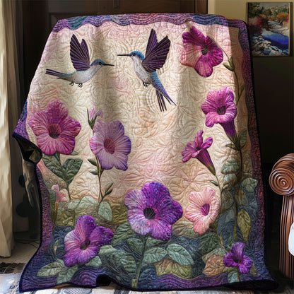 Blooming Hummingbird WJ1001004CL Quilt