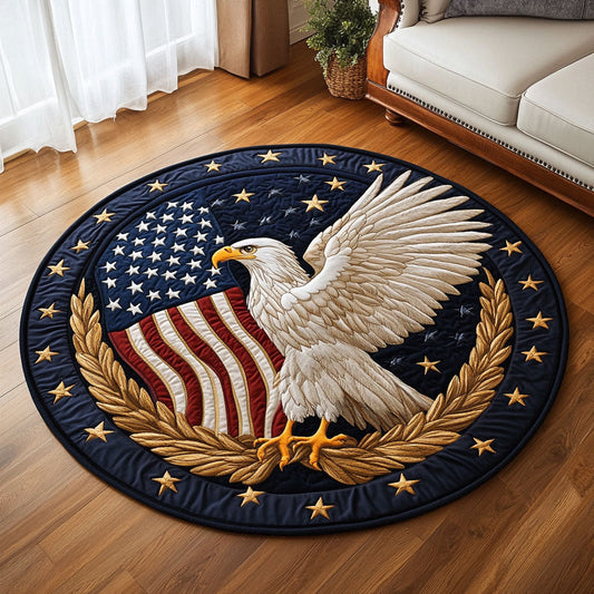 American Spirit Bold WX0507002CL Quilted Round Mat