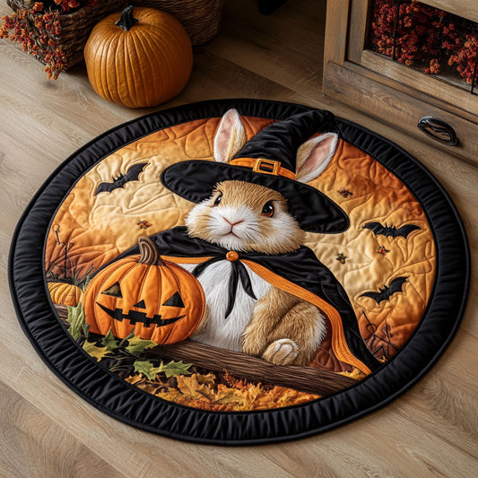 Spooky Rabbit CP0410058CL Quilted Round Mat