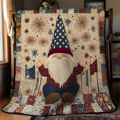 Freedom Gnome Celebration WN2811011CL Quilt