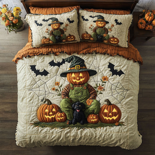 Pumpkin Pal Scarecrow WN0508023CL Duvet Cover Set