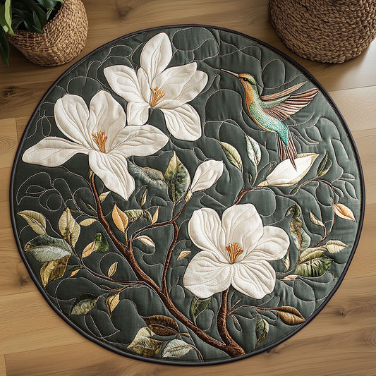 Green Wings WY2203062CL Quilted Round Mat
