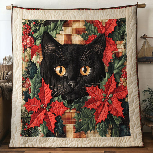 Cat Christmas Love WN0811013CL Quilt
