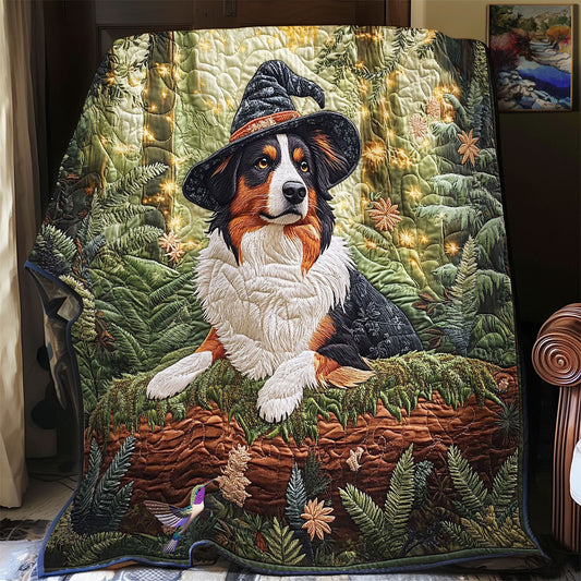 Sorcerer Border Collie WY2512027CL Quilt