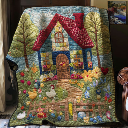 Cozy Storybook FarmHouse WJ1803010CL Quilt