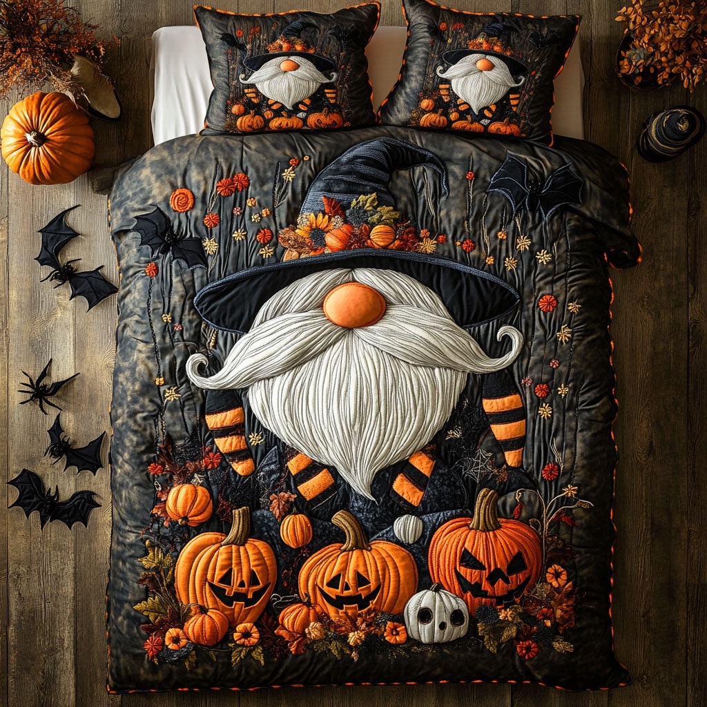 Gnome And Bats WN1507028CL Duvet Cover Set