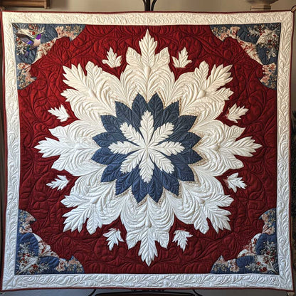 Snowflake Christmas Symbol WP0212043CL Quilt