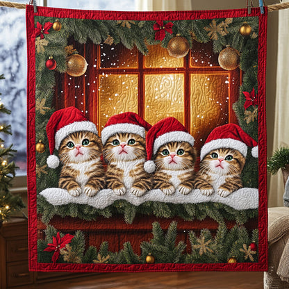 Kitten's First Snowfall LT1511002CL Quilt