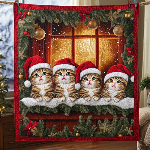 Kitten's First Snowfall LT1511002CL Quilt