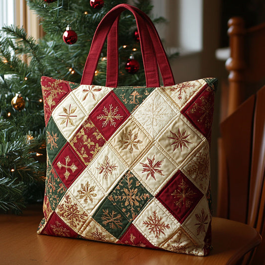 Festive Diamond CW2909009CL Quilted Tote Bag