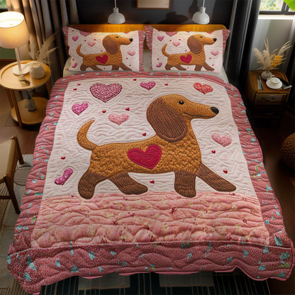 Dachshund Love WN3112056CL Duvet Cover Set