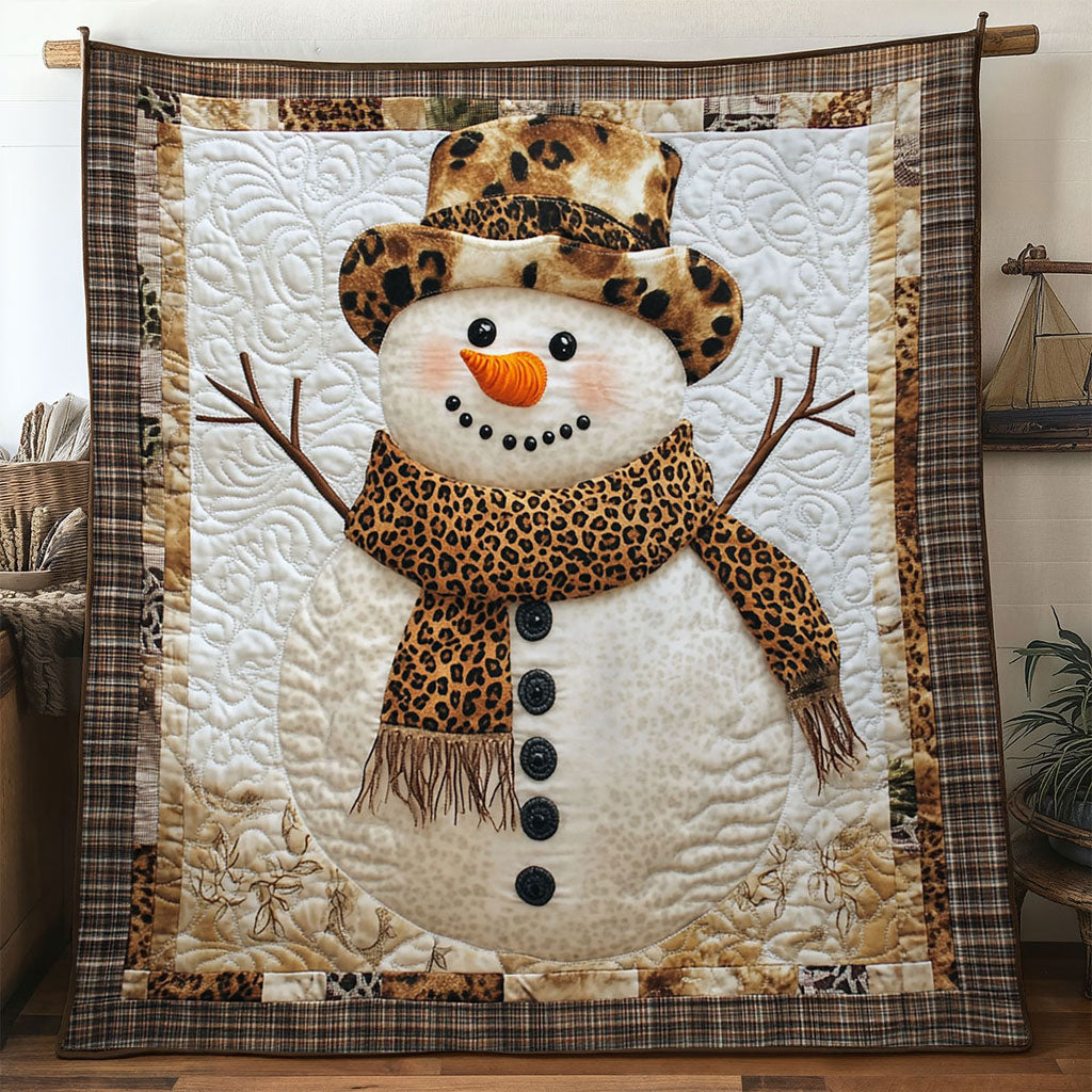 Winter Snowman WN1411054CL Quilt