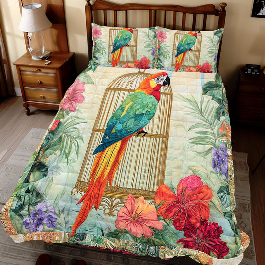 Pretty Parrot WX1612073CL Duvet Cover Set