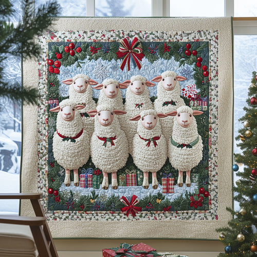 Snow Glow Sheep WN3010059CL Quilt