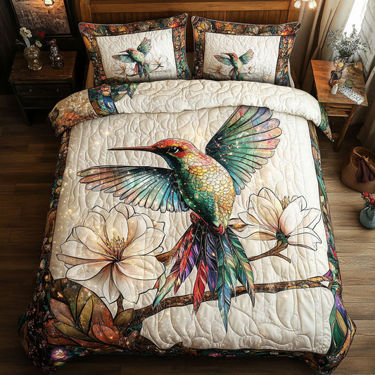 Hummingbird Flower WT0801003CL Duvet Cover Set