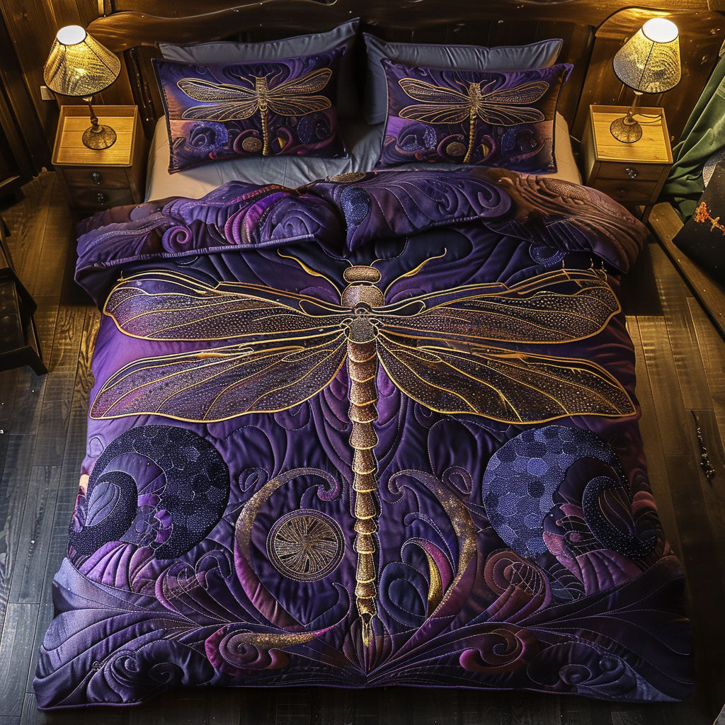 Purple Butterfly WY2402034CL Duvet Cover Set