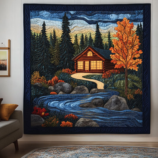 Twilight Haven Cabin DH2909001CL Quilt