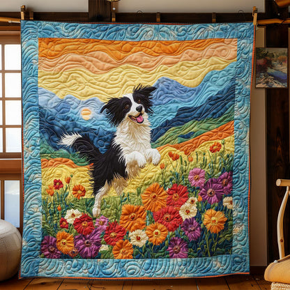 Border Collie Bounce WN1004019CL Quilt