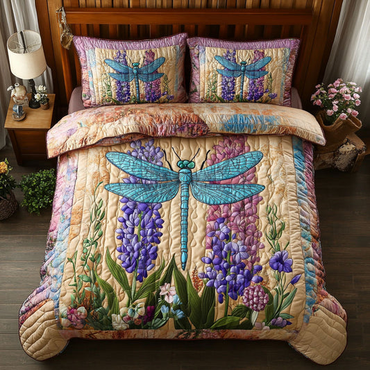 Floral Dragonfly CW1706015CL Duvet Cover Set