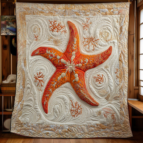 Coral Starfish WX0407012CL Quilt