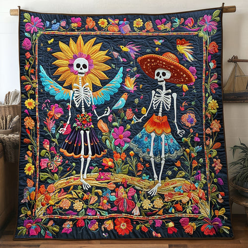 Skeleton Rhythm Bloom WN1607033CL Quilt